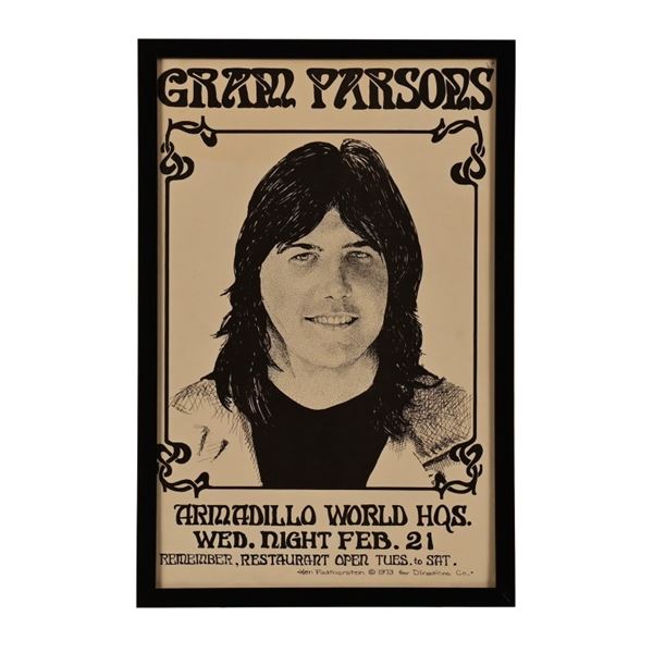 1971 Jim Franklin Flying Burrito Brothers Armadillo World Headquarters Austin Poster Extra Fine 65 1971 Jim Franklin Flying Burrito Brothers Armadillo World Headquarters Austin Poster Extra Fine 65