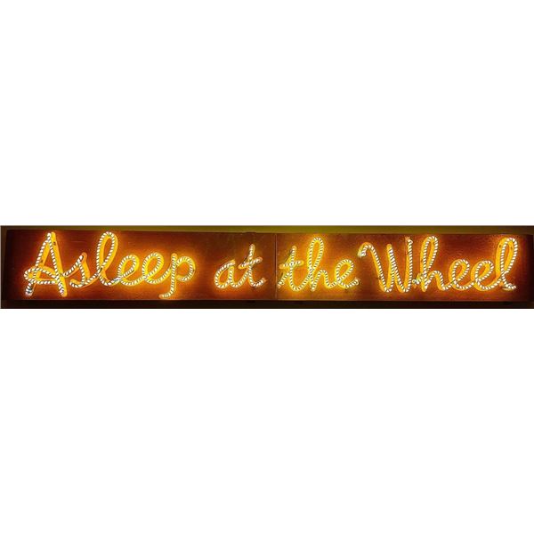 Asleep At The Wheel Neon Sign