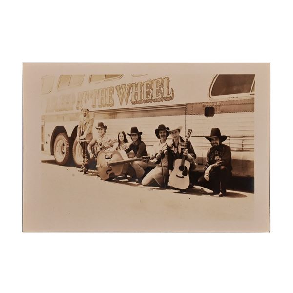 Asleep At The Wheel Orig. Double Decker Bus Photo