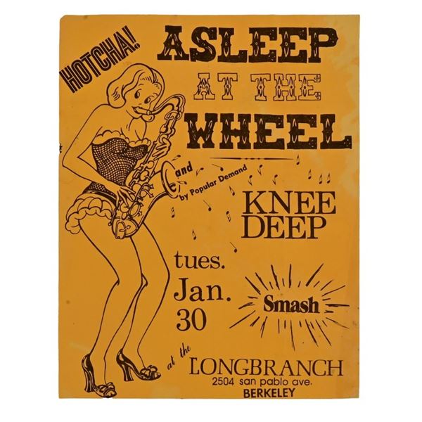 Asleep At The Wheel Longbranch Saloon Handbill