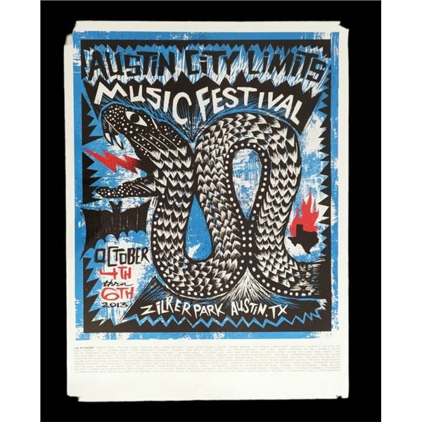 2013 Austin City Limits Music Festival Poster