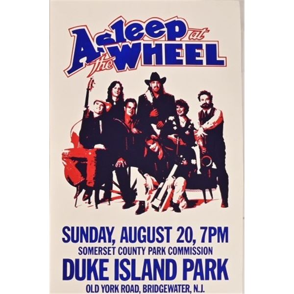 Asleep At The Wheel Concert Poster