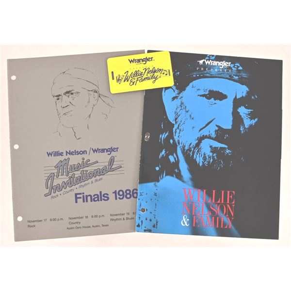 Willie Nelson 1986 Tour Memorabilia