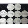 Image 2 : 10 Assorted Jefferson War Nickels (35% Silver)