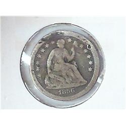 1856-O Seated Liberty Half Dime