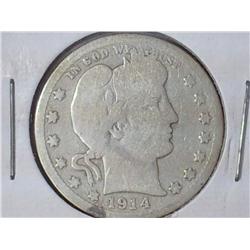 1914 Barber Quarter