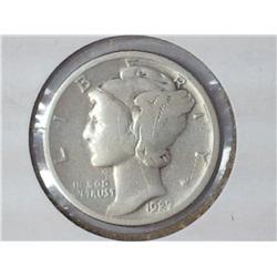 1927-D Mercury Dime