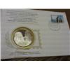 1st Day Cover W/1 Oz. Sterling Medal