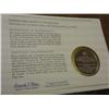 Image 2 : 1st Day Cover W/1 Oz. Sterling Medal