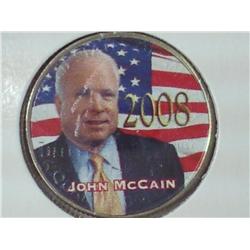 John McCain Colorized 2008 Arizona Quarter