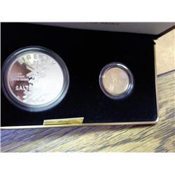 2002 Salt Lake Olympic Games 2 Coin Set