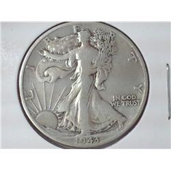 1943-D Walking Liberty Half Dollar