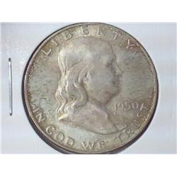 1950-D Franklin Half Dollar