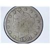 1901 Liberty "V" Nickel