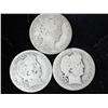 Image 1 : 3 Assorted Barber Quarters