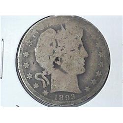 1893-O Barber Half Dollar (Semi-Key)