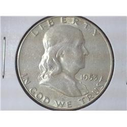 1953 Franklin Half Dollar