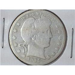 1915-D Barber Quarter