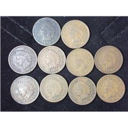 10-1890's Indian Head Cents