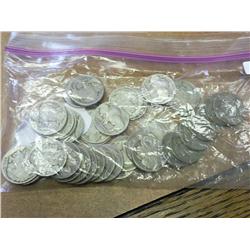 40 Undated Buffalo Nickels