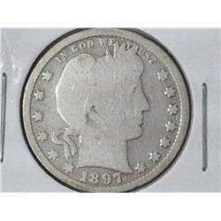 1897 Barber Quarter