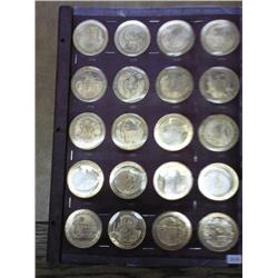 Franklin Mint History Of The US (In Bronze) Medals