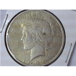 1925 Peace Silver Dollar