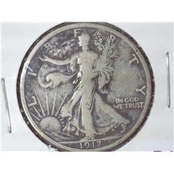 1917 Walking Liberty Half Dollar