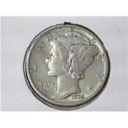 1935 Mercury Dime