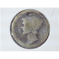 1916-S Mercury Dime