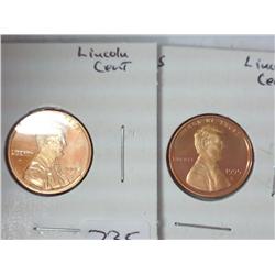 1994-S And 1995-S Lincoln Cents (Proof)