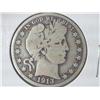Image 1 : 1913-S Barber Half Dollar