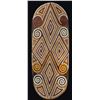 Image 1 : POLYNESIAN TRIBAL WAR SHIELD WALL SAMPLE CARVING.