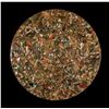 Image 1 : OCEANIC ARTS CUSTOM CRUSHED ABALONE RESIN TABLE TOP SHOWROOM SAMPLE.
