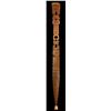 Image 1 : OA MARQUESAS ISLAND FIGURAL SPEAR/LANCE MASTER PATTERN CARVING.