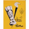 Image 1 : THE TAHITIAN PASADENA FLEUR DE LEI YELLOW.