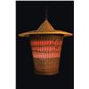 Image 1 : #2309 "RATTAN BASKET LAMP".