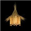 Image 1 : #2389 "HILO THATCH SHADE" OA LAMP