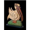 Image 1 : RUSTIC SEA PELICAN WOOD CARVING ON BASE BY LEROY SCHMALTZ.