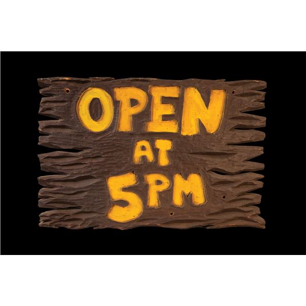 OCEANIC ARTS CUSTOM "OPEN" SIGNAGE FOR DON the BEACHCOMBER - DALLAS, TEXAS.