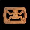 Image 2 : OA WOOD "PUKA SCREEN" TILE -MENEHUNE MASTER PATTERN CARVING.