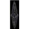 Image 1 : NEW GUINEA BLACK ANCESTOR MASK with COWRIE SHELL.