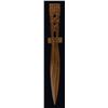 Image 1 : MARQUESAS ISLAND STYLE WOODEN DAGGER.