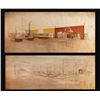 Image 1 : SET OF TWO (2) THRIFTWAY SUPERMARKET - TACOMA WASHINGTON COLORED OZALID PRINTS.