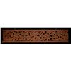 Image 1 : OA DIMENSIONAL HAWAIIAN HIBISCUS ROOM SCREEN PANEL OA SHOWROOM SAMPLE CARVING.