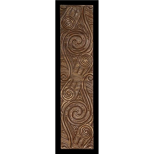 OA HAWAII KAI RESTAURANT FIBERGLASS MAORI WALL PANEL.