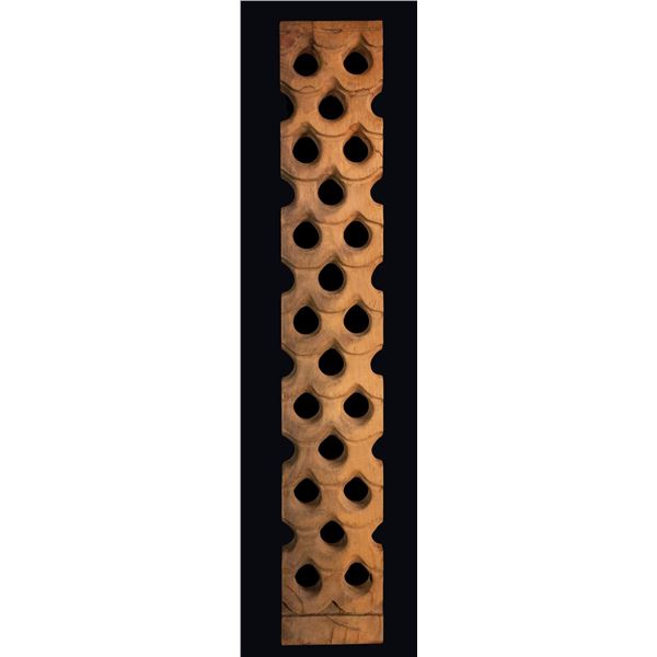 OA HAWAIIAN PINEAPPLE ROOM SCREEN PANEL MASTER PATTERN CARVING.