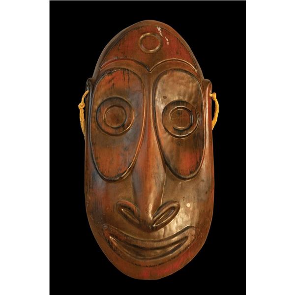 BENSONS IMPORTS PLASTIC MASK COPY OA LUAU RENTAL DEPARTMENT.