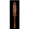 Image 1 : OA FIJIAN HAND CLUB MASTER SAMPLE CARVING.