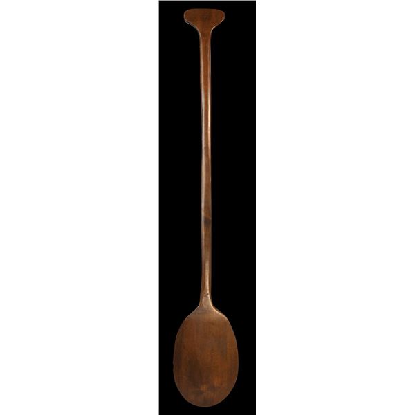 #312 "HAWAIIAN CANOE PADDLE" MASTER PATTERN CARVING.